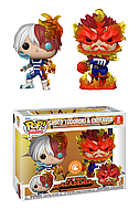 Funko Pop Shoto Todoroki & Endeavor My Hero Academia Фанко Поп Тодорокі та Старатель Моя геройська академія