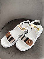 Сандали / тапочки Burberry sandals White/ Brown 36 w