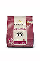 Рубиновый шоколад бельгийский Ruby RB1 47,3% Callebaut 400 г