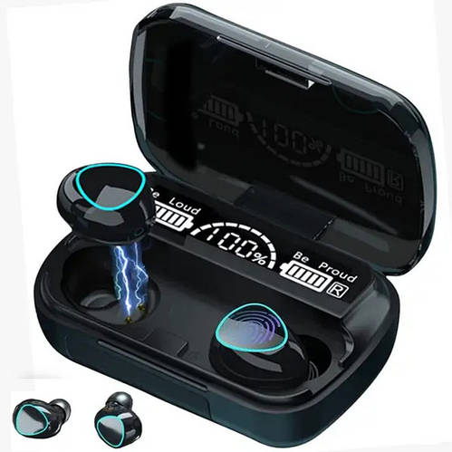 Беспроводные наушники NEWEST True Wireless M10 Bluetooth V5.3 Black (ID ...