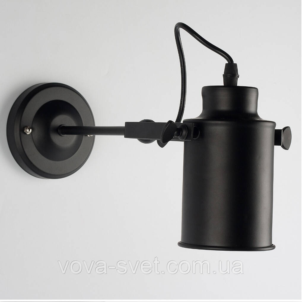 Светильник настенно-потолочный [ Spot tube black Loft ] - фото 1 - id-p374948262