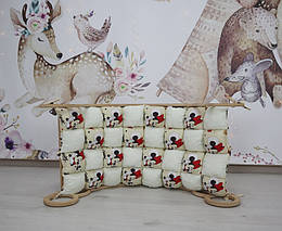 Дитячий гойдалка балансир з матрацом Міккі Маус