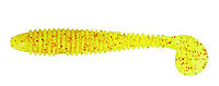 Приманка силиконовая на хищника, ZEOX Trigger Fat Tail, длина 2,7 дюймов, 7шт/уп, цвет №006 CRF