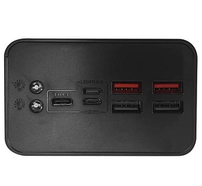 Додаткова батарея XO PR124 40000 mAh Black, фото 2