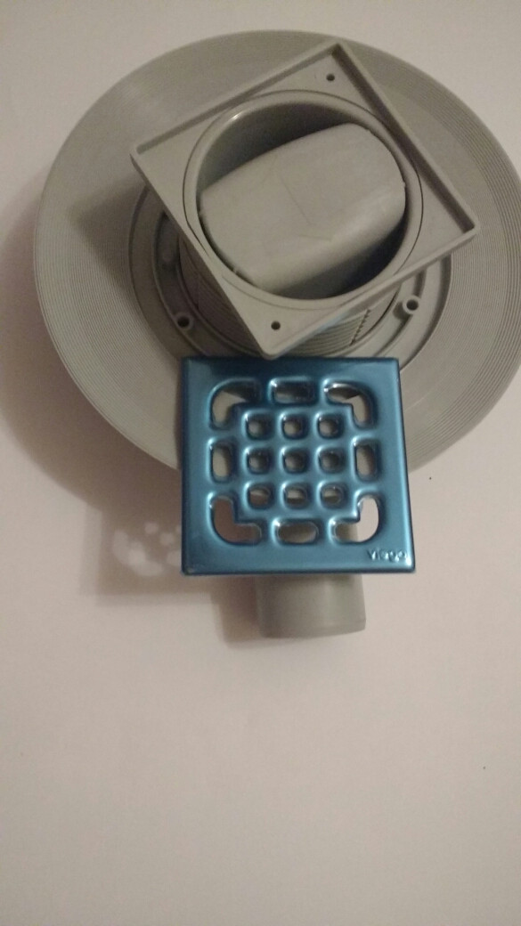 Трап для душу з комбінованим гідрозакривом (сухий хід) VIEGA (583217), фото 1