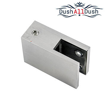 Кріплення для скла (скло-труба) 10х30 180° (КН 23)