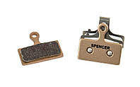 Тормозные колодки Spencer для Shimano XTR SLX металлические Золотистый (HAM644)