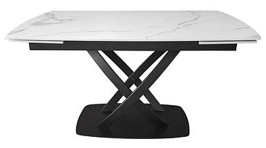 Infinity Staturario Black стіл розкладної кераміка 140-200 см