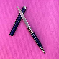 Ручка-нож синяя