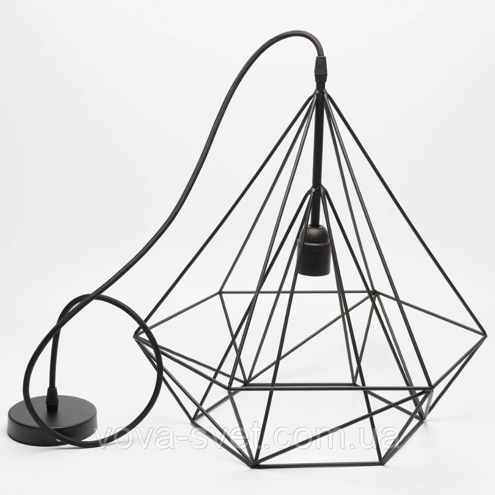 Підвісний світильник [ Cell loft design ] (Black/White) - фото 2 - id-p374956553