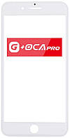 Стекло корпуса iPhone 7 белое с рамкой с OCA-пленкой оригинал G+OCA PRo