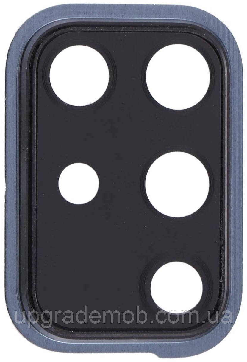 Скло камери Samsung A715 Galaxy A71 /A716 з рамкою чорного кольору Prism Crush Black, фото 1