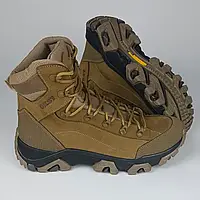 Тактические полуберцы кожаные Oksy Tactical демисезонные ботинки Coyote размер 40
