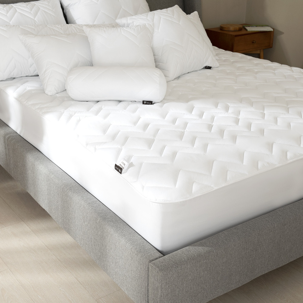 Наматрацник захисний 140х200х35 см NORDIC COMFORT LUXE IDEIA пл 250 гр/м2 натяжний з бортом по периметру