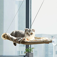 Підвісна лежанка - гамак на вікно для котів 54х32 см, Cat Bed / Віконний гамак для кота