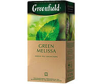 Чай зелений у пакетиках 25 шт Green Melissa Greenfield