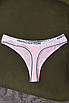 Стрінги жіночі однотонні світло-рожевого кольору 169817T Безкоштовна доставка, фото 2