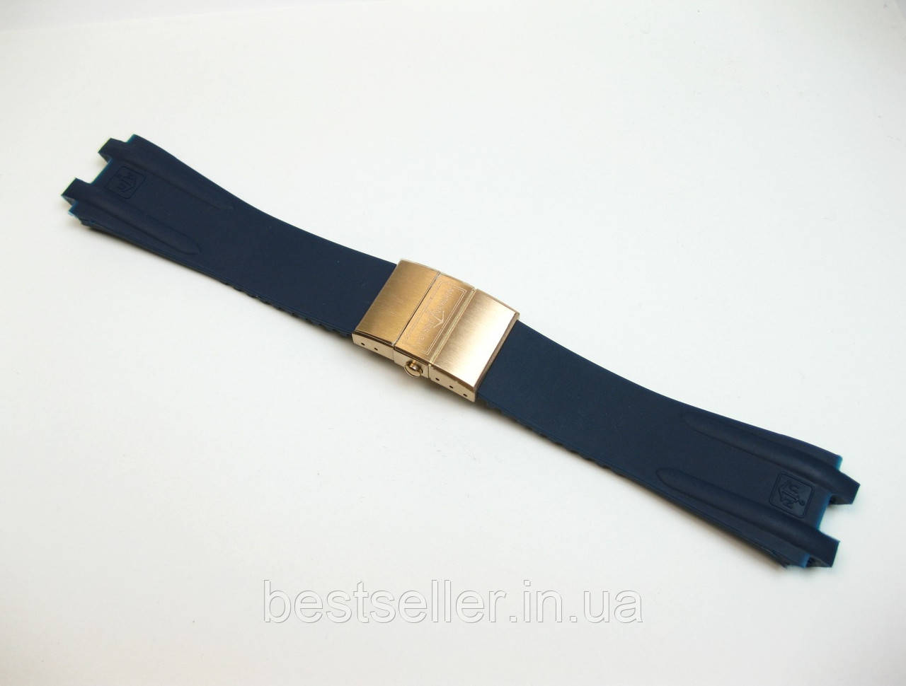 Ремінець ULYSSE NARDIN DIVER 26MM x 20MM BLUE ROSE GOLD. ТОП якість AAA