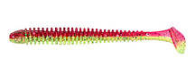 Силіконова приманка на хижу рибу, ZEOX Trigger Shad Tail, довжина 2,9 дюймів, 8шт/уп, колір №203 UVAG