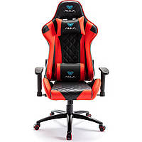 Крісло для геймерів Aula F1029 Gaming Chair Black/Red (6948391286181)