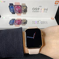 Смарт часы GS9 mini 1:1 Эпл Вотч 9 серии 41 mm звонки и сообщения фиксаторы ремней