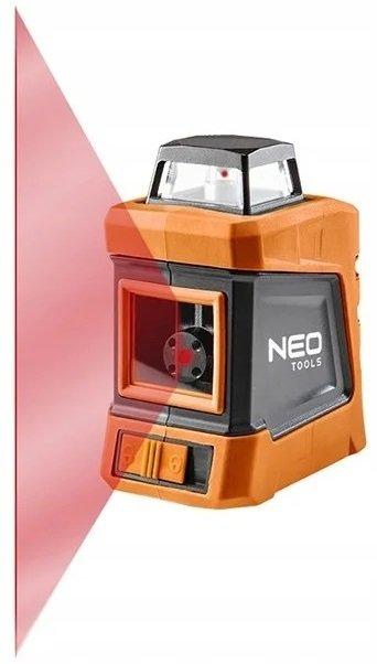 Neo Tools Нивелир лазерный, до 15м, ±0.03мм/м, 360° по вертикали, с футляром и штативом 1.5м, IP54 - фото 4 - id-p2074687322