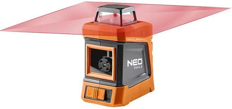 Neo Tools Нивелир лазерный, до 15м, ±0.03мм/м, 360° по вертикали, с футляром и штативом 1.5м, IP54 - фото 6 - id-p2074687322
