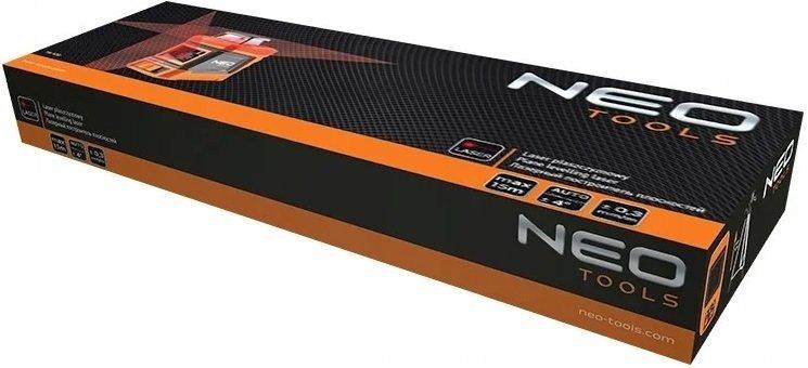 Neo Tools Нивелир лазерный, до 15м, ±0.03мм/м, 360° по вертикали, с футляром и штативом 1.5м, IP54 - фото 10 - id-p2074687322