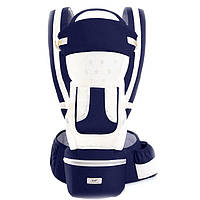 Хіпсит Ерго-рюкзак кенгуру-переноска Baby Carrier 6 в 1 Синій (n-1420) NC, код: 8096640