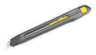 Stanley Нож Interlock, сегментированное лезвие 9мм, корпус металлический, 135мм