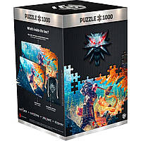 GoodLoot Пазл Witcher: Griffin Fight puzzles 1000 эл.