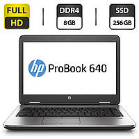 Ноутбук HP ProBook 640 G2 / 14" (1920x1080) IPS / Intel Core i5-6200U (2 (4) ядра по 2.3 - | всё для тебя