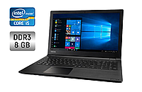 Ноутбук Toshiba Satellite Pro A50 / 15.6" (1366x768) TN / Intel Core i5-6200U (2 (4) ядра по 2 | всё для тебя