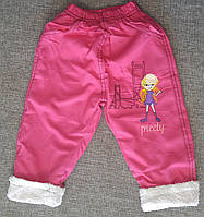 Теплі штани (травка) для дівчинки 2-5 років (пр.Туреччина)