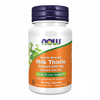 Silymarin Milk Thistle Extract 300 mg - 50 veg caps