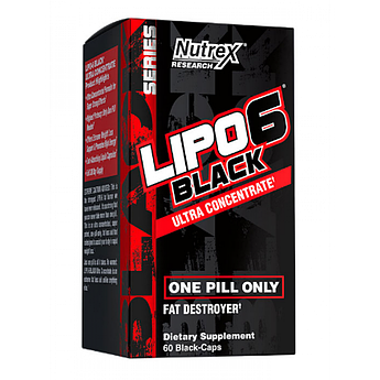 Lipo 6 Black Ultra Concentrate - 60 caps