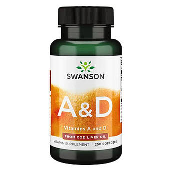 Vitamin A D - 250 Sgels Per Bottle (До 07.24)