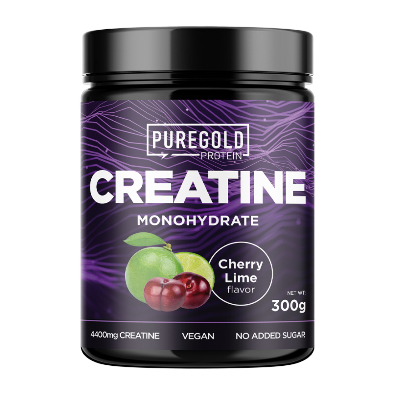 Creatine Monohydrate - 300g Cherry Lime, фото 1