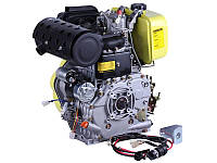 Двигатель 192FE - дизель (под шлицы диаметр 25 мм) (14.8 л.с.) с электростартером Y-BOX
