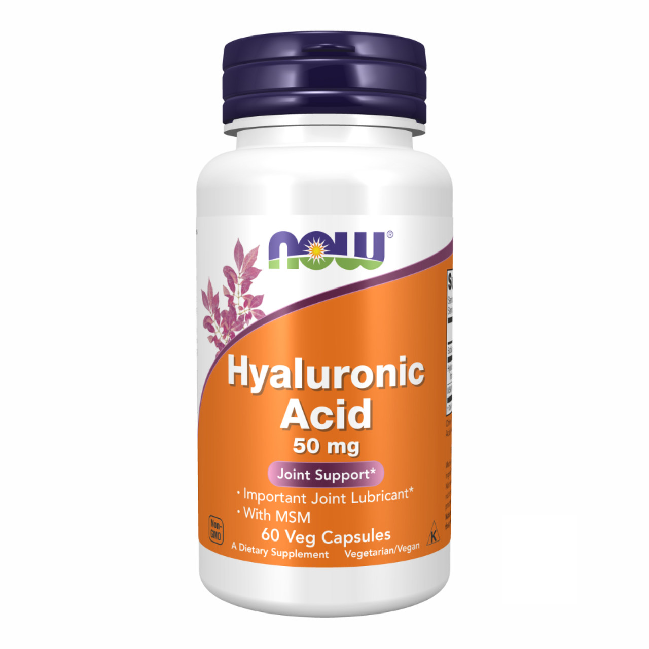 Hyaluronic Acid 50 mg - 60vcaps - фото 1 - id-p2074728981