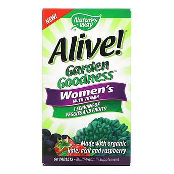 Alive Organic Garden Goodness Women - 60 tabs