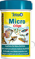 Корм Tetra Micro Crisps для мелких аквариумных рыбок, 100 мл (микрочипсы) l