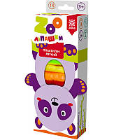 Пластилин лёгкий ZOOлипашки "Панда" ZIRKA 140214 (14 разноцветных стиков по 6 г)