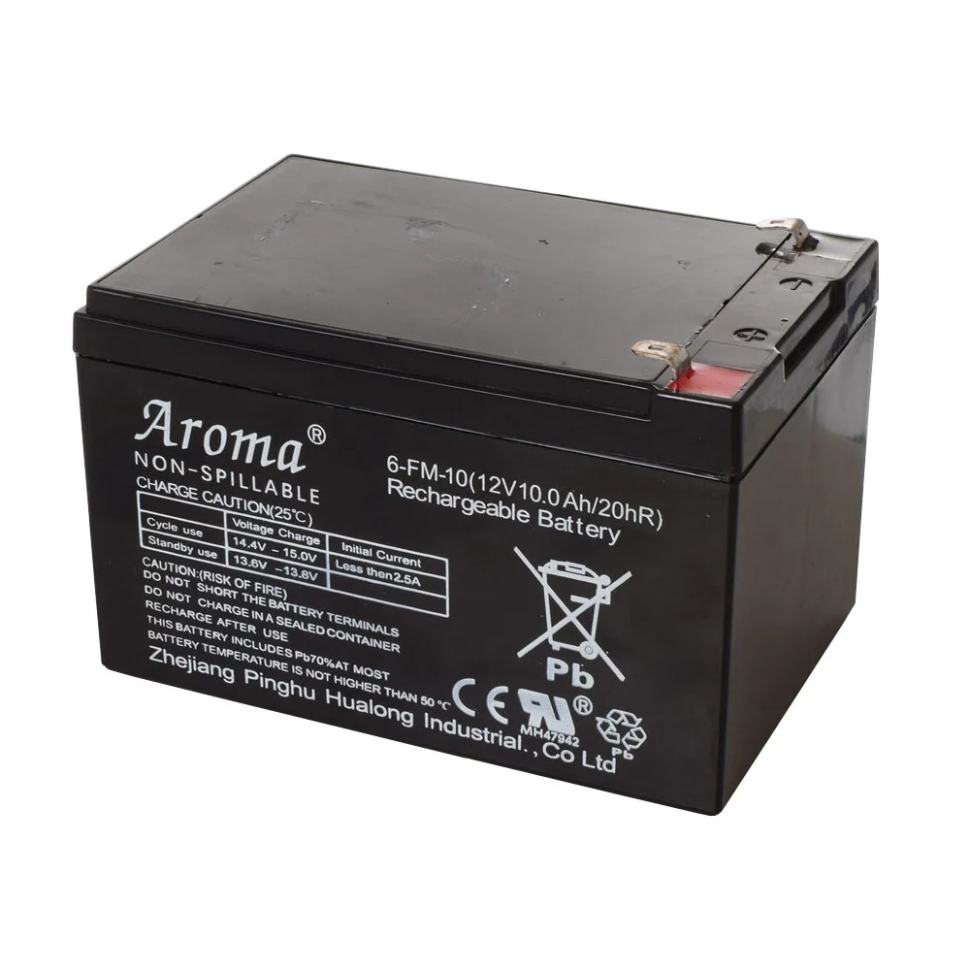 Акумуляторна батарея універсальна Aroma 12V10Ah-BATTERY - фото 1 - id-p2074779189