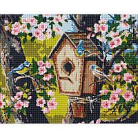 Алмазна мозаїка "Новосілля для птахів" © Олександр Закусилов Ідейка AMC7677 без підрамника 40х50 см