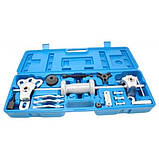 Набір для демонтажу ступиці підшипників з інерційним молотком SATRA S-BSH38, фото 4