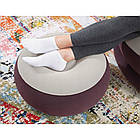 Надувне велюрове крісло зі спинкою 121х100х86 см та Ultra Lounge з пуфиком 54х54х26 см Intex 75053, фото 5