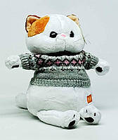 М'яка іграшка Сонечко "Кішечка Лі-Лі" в сірому светрі 0494949-33