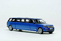 Лимузин Автопром Land Rover синий (1:32) 6622L-2