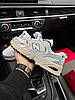 Чоловічі кросівки New Balance 530 Silver Beige Men’s Premium (Білі) Взуття Нью Беланс 530 шкіряні сітка демісезон, фото 5